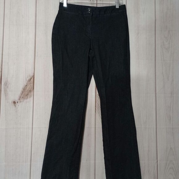 Talbots‎ Jeans Ladies 4 Firm Dark Wash Bootcut - Picture 1 of 7